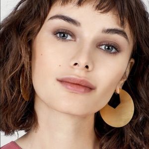 Baublebar earrings gold. Worn a couple times.